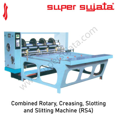 Combined Rotary Creasing, Slotting Slitting Machine