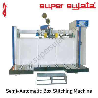 Semi-Automatic Box Stitching Machine