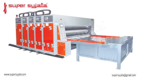 Chainfeeding Multicolor Printing & Slotting Machine