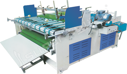 Semi Automatic Pasting Hand Folding and Pressing Machine